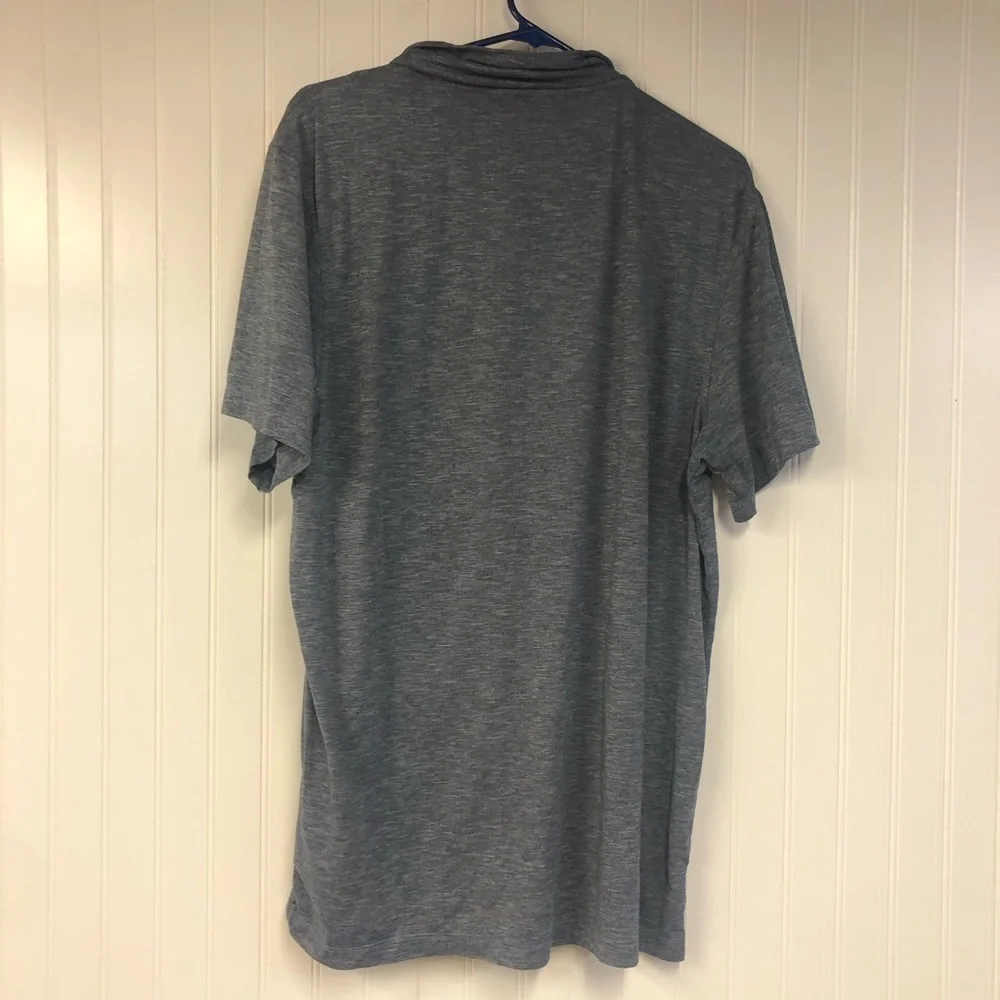 J. Crew Men's Short Sleeve Blue Polo Shirt XL